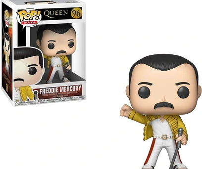 FUNKO POP ROCKS QUEEN - FREDDIE MERCURY WEMBLEY 1986 - 96 
