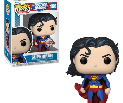 FUNKO POP HEROES JUSTICE LEAGUE EXCLUSIVE - SUPERMAN 466