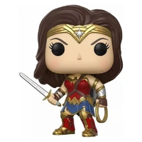 FUNKO POP HEROES MOVIES JUSTICE LEAGUE - WONDER WOMAN 206 - imagem 2