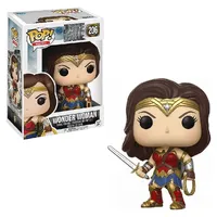 FUNKO POP HEROES MOVIES JUSTICE LEAGUE - WONDER WOMAN 206 - imagem 1