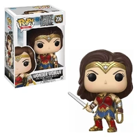 FUNKO POP HEROES MOVIES JUSTICE LEAGUE - WONDER WOMAN 206 - imagem 1