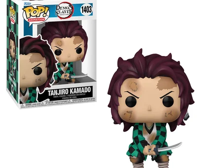 FUNKO POP ANIMATION DEMON SLAYER: KIMETSU NO YAIBA - TANJIRO KAMADO 1403 