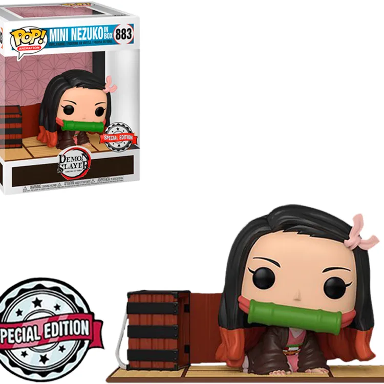 FUNKO POP DEMON SLAYER EXCLUSIVE - NEZUKO KAMADO 883