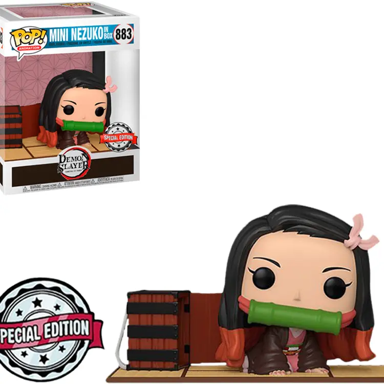 FUNKO POP DEMON SLAYER EXCLUSIVE - NEZUKO KAMADO 883