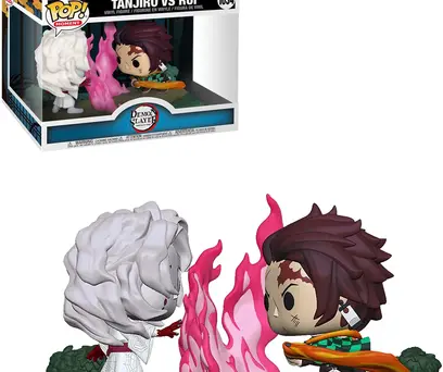 FUNKO POP MOMENT DEMON SLAYER - TANJIRO VS RUI 1034