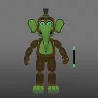 FUNKO ACTION FIVE NIGHTS AT FREDDY'S - ORVILLE (GLOWS IN THE DARK) - imagem 3