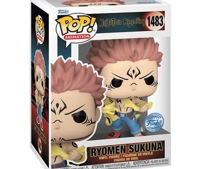 FUNKO POP ANIMATION JUJUTSU KAISEN EXCLUSIVE - RYOMEN SUKUNA TEARING SHIRT 1483