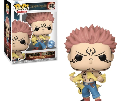FUNKO POP ANIMATION JUJUTSU KAISEN EXCLUSIVE - RYOMEN SUKUNA TEARING SHIRT 1483