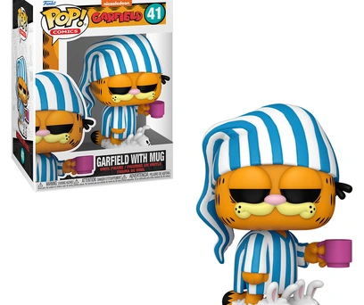 FUNKO POP COMICS NICKELODEON GARFIELD - GARFIELD WITH MUG 41 