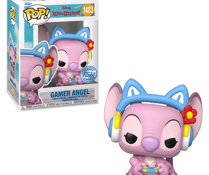 FUNKO POP DISNEY LILO & STITCH EXCLUSIVE - GAMER ANGEL 1483 