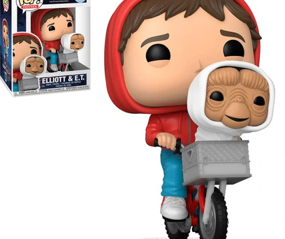 FUNKO POP E.T. 40TH - ELLIOTT & E.T W/BIKE 1252 