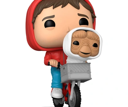 FUNKO POP E.T. 40TH - ELLIOTT & E.T W/BIKE 1252 