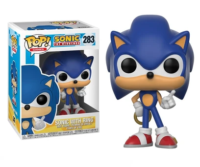 FUNKO POP GAMES SONIC - SONIC WITH RING 283 