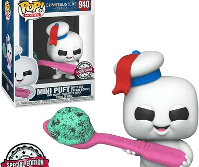 FUNKO POP GHOSTBUSTERS AFTERLIFE EXCLUSIVE - MINI PUFT WITH ICE CREAM 940