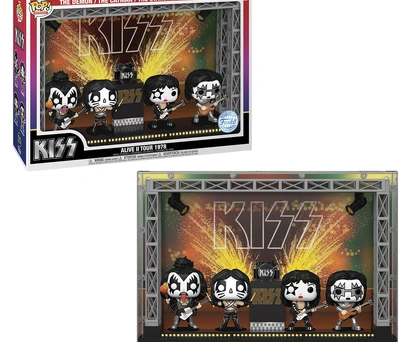 FUNKO POP MOMENT DELUXE KISS - ALIVE II TOUR 1978 (67771) 
