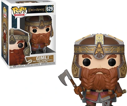 FUNKO POP MOVIES SENHOR DOS ANÉIS - GIMLI 629 