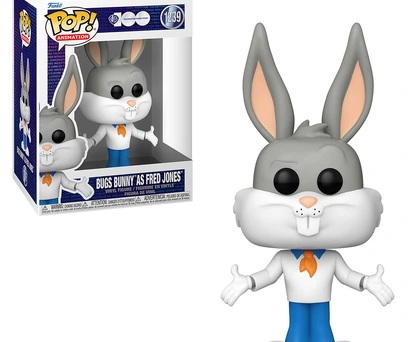FUNKO POP WARNER BROS 100TH HANNA BARBERA - BUGS BUNNY AS FRED JONES 1239 