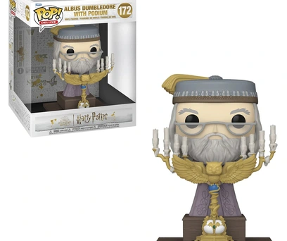 FUNKO POP DELUXE HARRY POTTER - ALBUS DUMBLEDORE WITH PODIUM 172