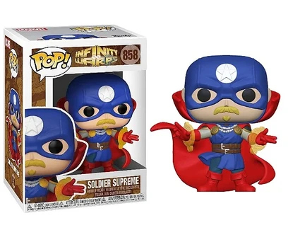 FUNKO POP MARVEL INFINITY WARPS - SOLDIER SUPREME 858 