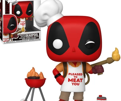 FUNKO POP MARVEL DEADPOOL - BACKYARD GRILLER DEADPOOL 774