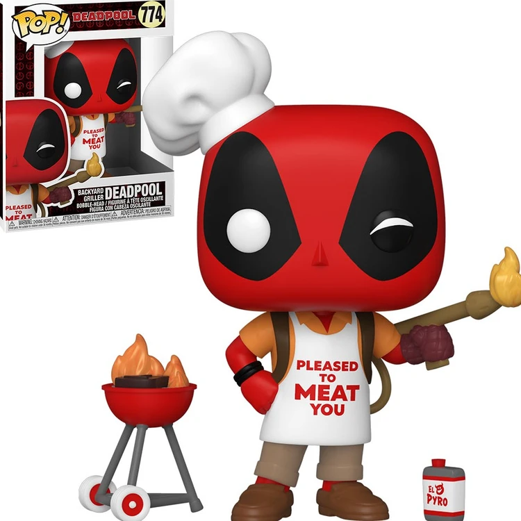 FUNKO POP MARVEL DEADPOOL - BACKYARD GRILLER DEADPOOL 774