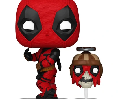 FUNKO POP MARVEL DEADPOOL & WOLVERINE - DEADPOOL WITH HEADPOOL 1400 
