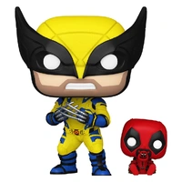 FUNKO POP MARVEL DEADPOOL & WOLVERINE - WOLVERINE WITH BABYPOOL 1403  - imagem 2