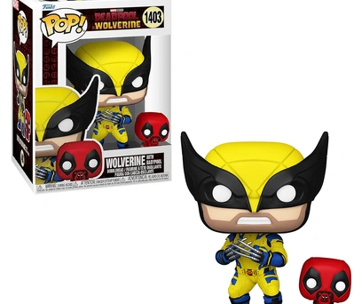 FUNKO POP MARVEL DEADPOOL & WOLVERINE - WOLVERINE WITH BABYPOOL 1403 