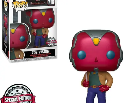 FUNKO POP MARVEL WANDAVISION EXCLUSIVE - 70S VISION 718