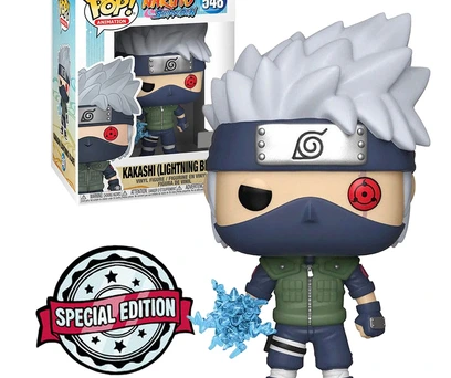FUNKO POP ANIMATION NARUTO SHIPPUDEN EXCLUSIVE - KAKASHI (LIGHTNING BLADE) 548 