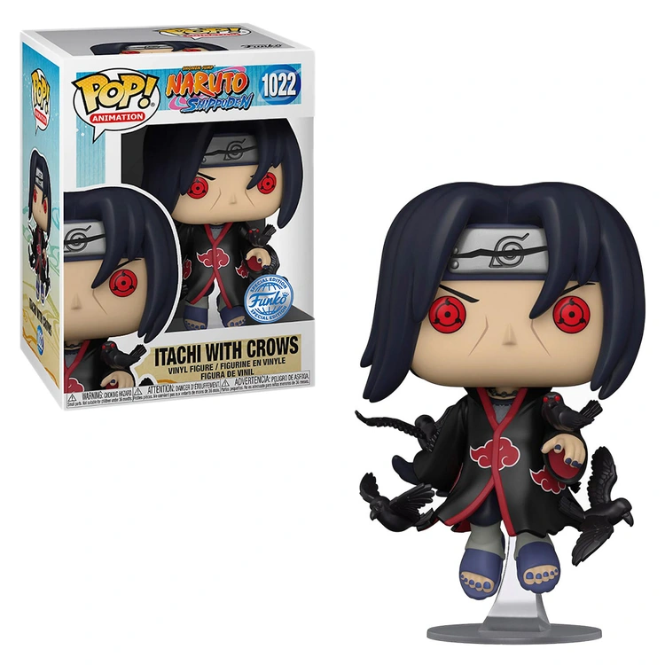 FUNKO POP ANIMATION NARUTO SHIPPUDEN - ITACHI WITH CROWS 1022 