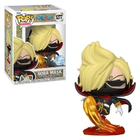 FUNKO POP ANIMATION ONE PIECE EXCLUSIVE - SOBA MASK 1277  - imagem 1