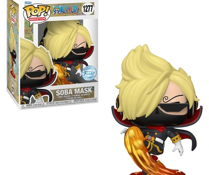 FUNKO POP ANIMATION ONE PIECE EXCLUSIVE - SOBA MASK 1277 