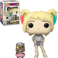 FUNKO POP HEROES BIRDS OF PREY - ARLEQUINA AND BEAVER 308  - imagem 1