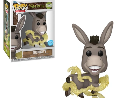 FUNKO POP MOVIES SHREK DREAMWORKS 30TH ANNIVERSARY - DONKEY 1598