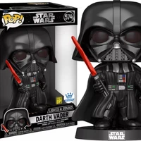 FUNKO POP STAR WARS LIGHTS & SOUND 574 - DART VADER - imagem 1