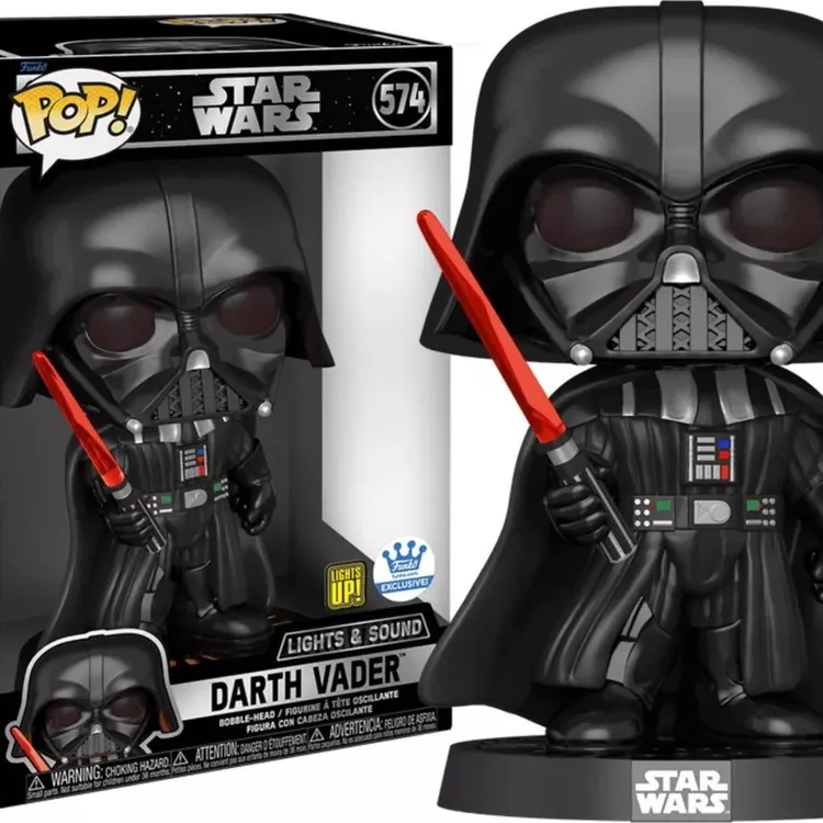 FUNKO POP STAR WARS LIGHTS & SOUND 574 - DART VADER