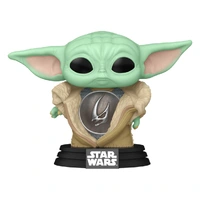FUNKO POP DELUXE STAR WARS THE MANDALORIAN - DIN GROGU WITH ARMOR 712  - imagem 2