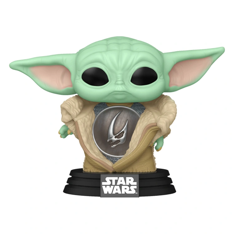 FUNKO POP DELUXE STAR WARS THE MANDALORIAN - DIN GROGU WITH ARMOR 712 