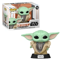 FUNKO POP DELUXE STAR WARS THE MANDALORIAN - DIN GROGU WITH ARMOR 712  - imagem 1