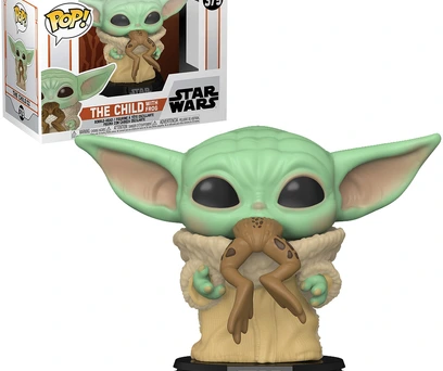 FUNKO POP STAR WARS THE MANDALORIAN - THE CHILD WITH FROG (BABY YODA) 379 