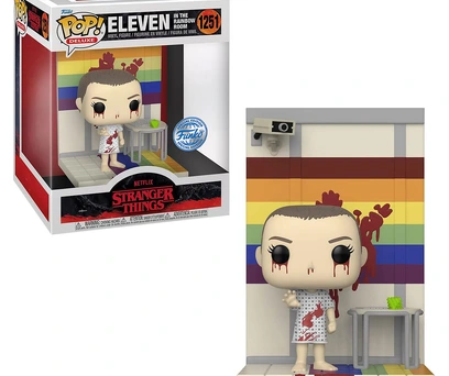 FUNKO POP STRANGER THINGS EXCLUSIVE - ELEVEN IN THE RAINBOW ROOM 1251 (DELUXE)