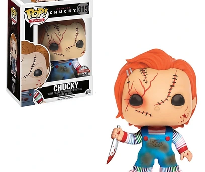 FUNKO POP MOVIES BRIDE OF CHUCKY EXCLUSIVE - CHUCKY 315