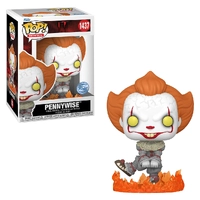 FUNKO POP MOVIES IT EXCLUSIVE - PENNYWISE 1437 - imagem 1