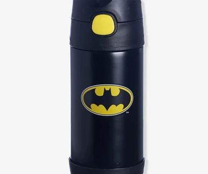 GARRAFA INFANTIL CLICK COM CANUDO BATMAN - DC COMICS 