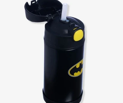 GARRAFA INFANTIL CLICK COM CANUDO BATMAN - DC COMICS 