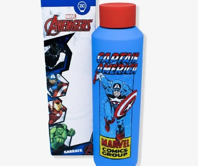 GARRAFA ACQUA CAPITÃO AMÉRICA – MARVEL 