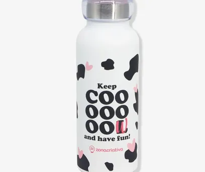 Garrafa Bubble Vaquinha – Zonacriativa