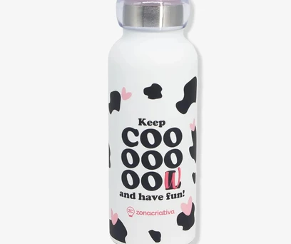 Garrafa Bubble Vaquinha – Zonacriativa