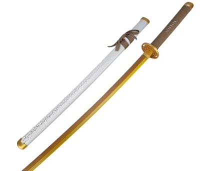 KATANA ANIME DE BAMBU COM LED 